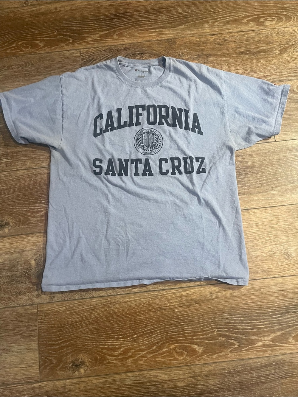 Champion Light Blue UCSC - UC Santa Cruz Graphic Men’s Tee